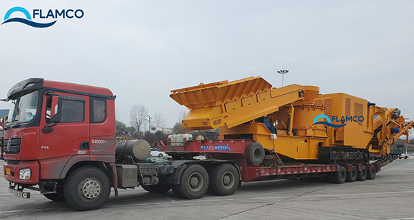Crawler Sand Making plant 